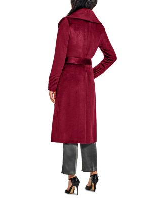 Suri Shawl Collar Long Wrap Coat