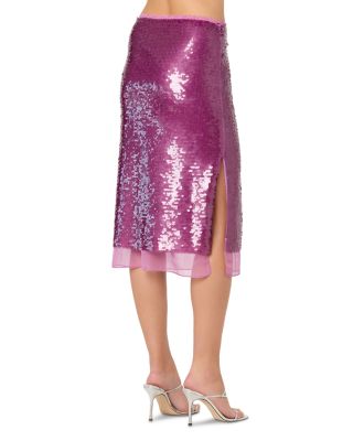 Shirin Sequin Pencil Skirt