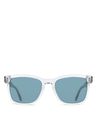 Solid Rectangular Sunglasses, 55mm