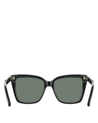Solid Square Sunglasses, 57mm