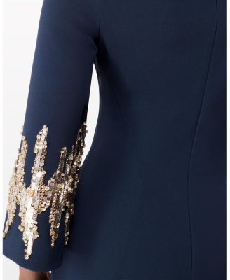 Aster Sequin-Embellished Midi Dress