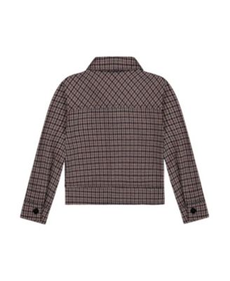 Girls' Jacquard Knit Jacket - Big Kid