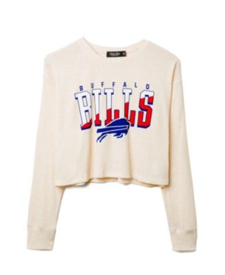  NFL Women's Buffalo Bills Slant Crop Thermal
