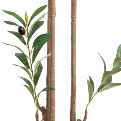 6&#39; Artificial Minimalist Olive Tree