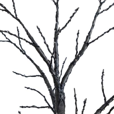 6' Pre-Lit Artificial Halloween Twig Tree