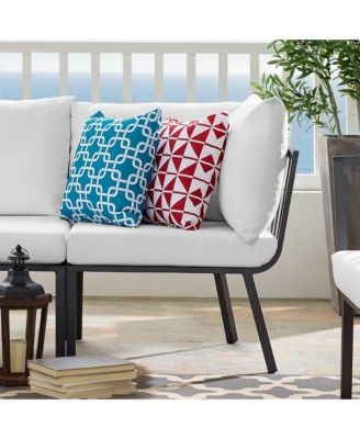  Riverside Outdoor Patio Aluminum Corner Chair