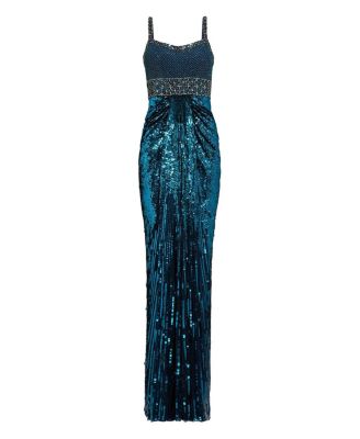  Only You Embellished Draped Maxi Dress