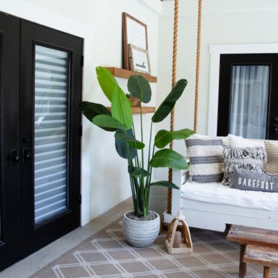 6' UV Resistant Artificial Travelers Palm Tree