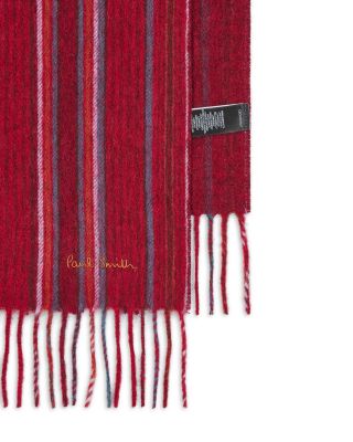 Trent Striped Wool Scarf