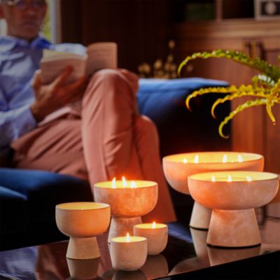 Nostalgia Bergamot &amp; Musk Soy Blend Candle 12 oz.