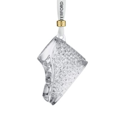 2025 Annual Crystal Baby's First Boot Ornament