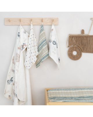 Unisex Charlie Hooded Towel & Wash Cloths Set