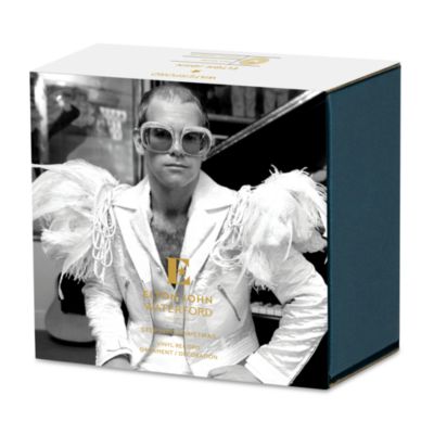 Elton John Vinyl Record Ornament