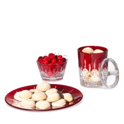 Lismore Red Decorative Plate