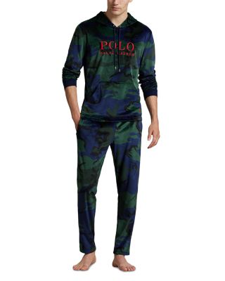 Slim Fit Velour Pajama Pants