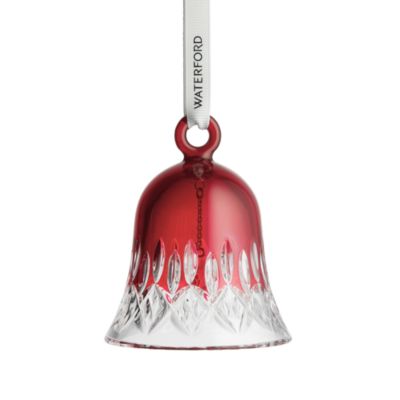 Lismore Bell Ornament - Red