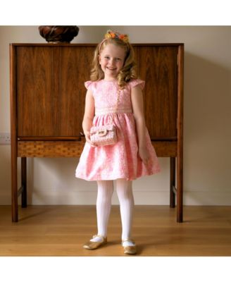  Girls' Floral Damask Dress - Little Kid, Big Kid