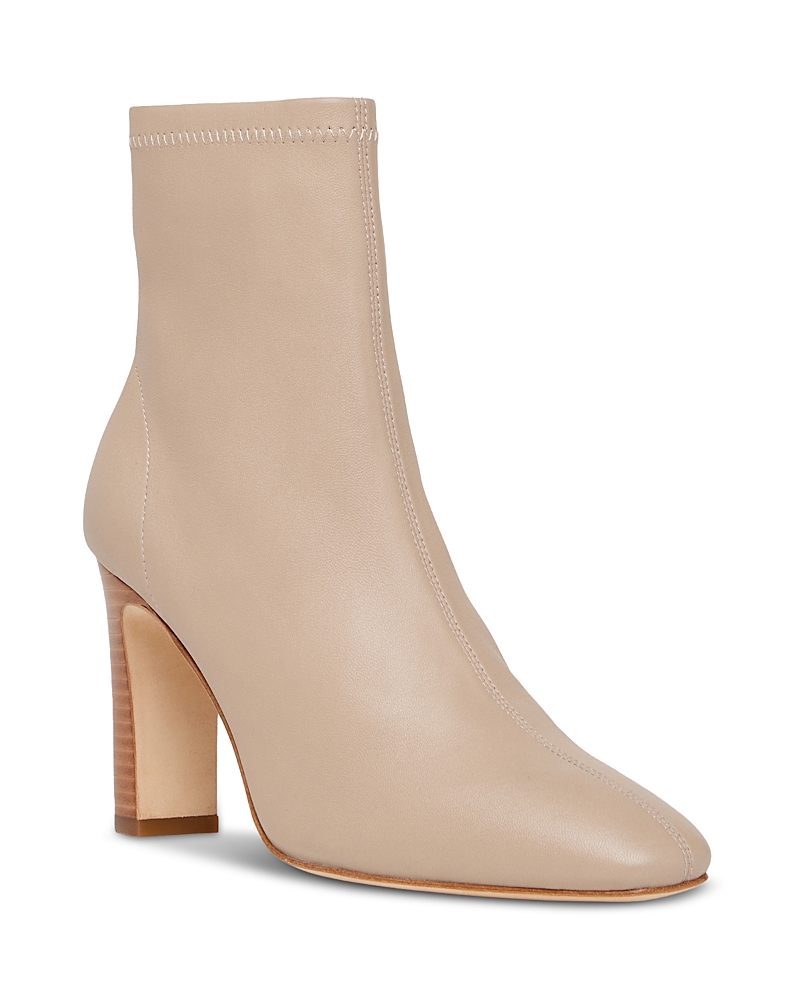 Paige Pax Block Heel Bootie In Animal Print