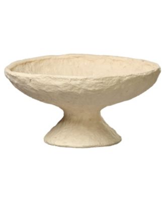  Garden Cotton Mache Pedestal Decorative Bowl