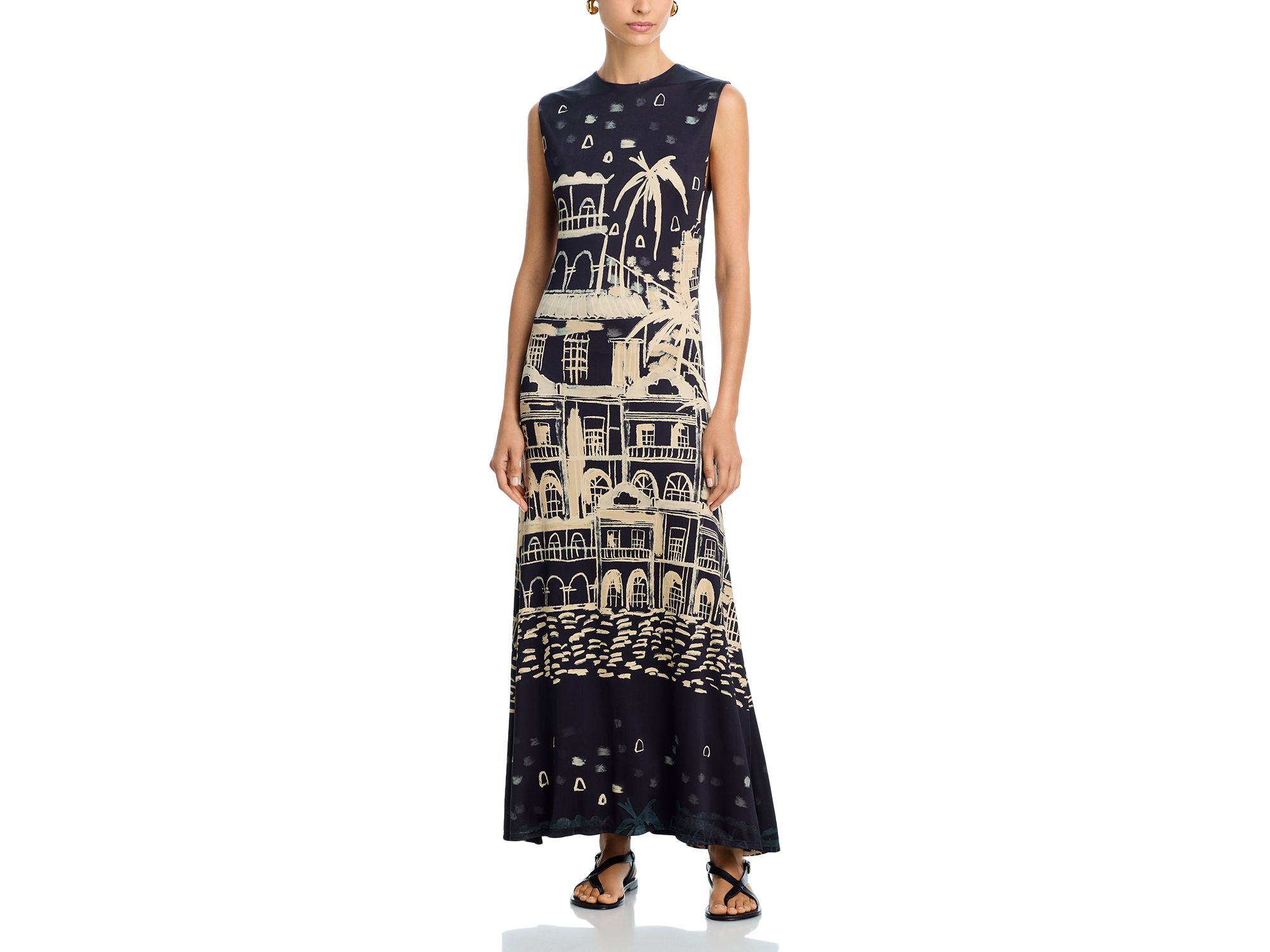 Cardinal Direction Maxi Dress - Image 1