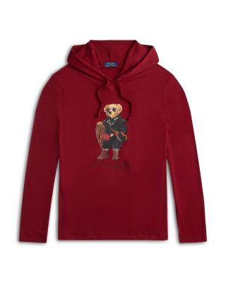 Polo Bear Jersey Hooded T-Shirt