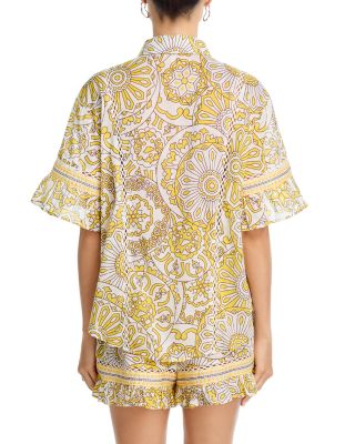 Violette Swim Cover-Up Shirt