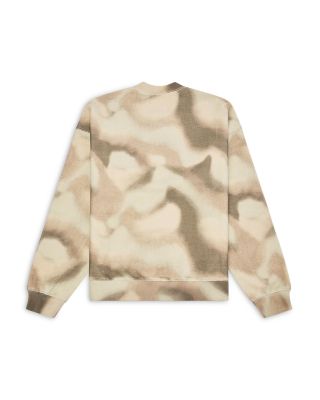 Airbrushed Camo Crewneck Sweater