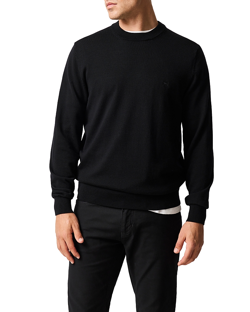 Rodd & Gunn Christchurch Knit Pullover Sweater In Midnight