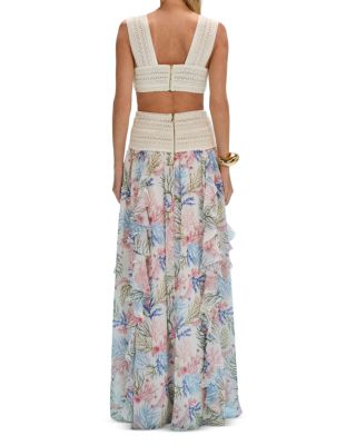 Seaweed Trim Maxi Dress