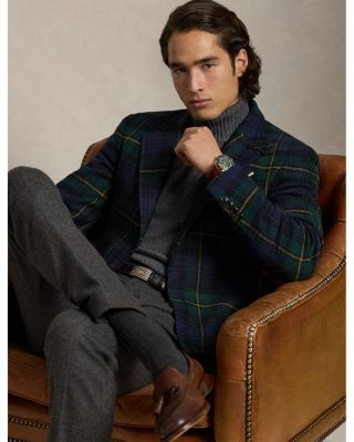 The RL67 Plaid Wool Tweed Jacket