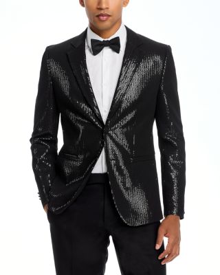 Arti Sequin Notch Extra Slim Fit Dinner Jacket