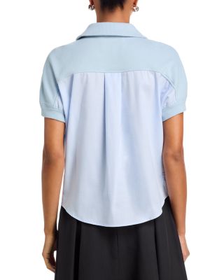 Shirt Contrast Polo Tee