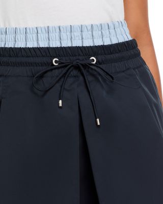 Ripstop Double Waist Mini Skirt