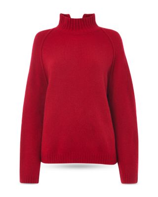 Split Funnel Knit Sweater