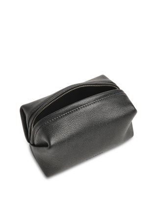 Ria Mini Leather Zip Pouch
