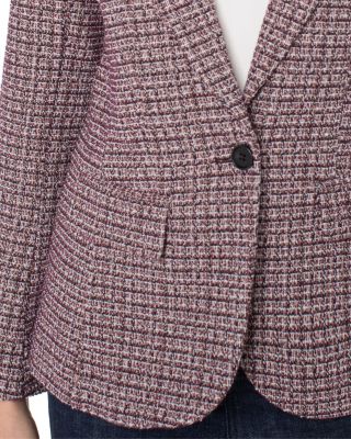 Layered Look Boyfriend Blazer