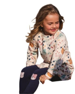  Girls' Glittering French Terry Dress - Baby