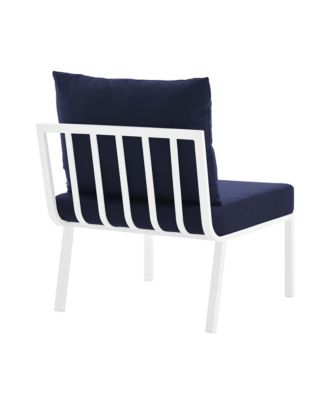 Riverside Outdoor Patio Aluminum Armless Chair