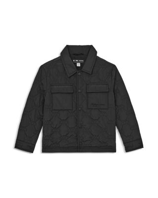 Boys' Long Sleeved Batman Quilted Jacket - Little Kid, Big Kid