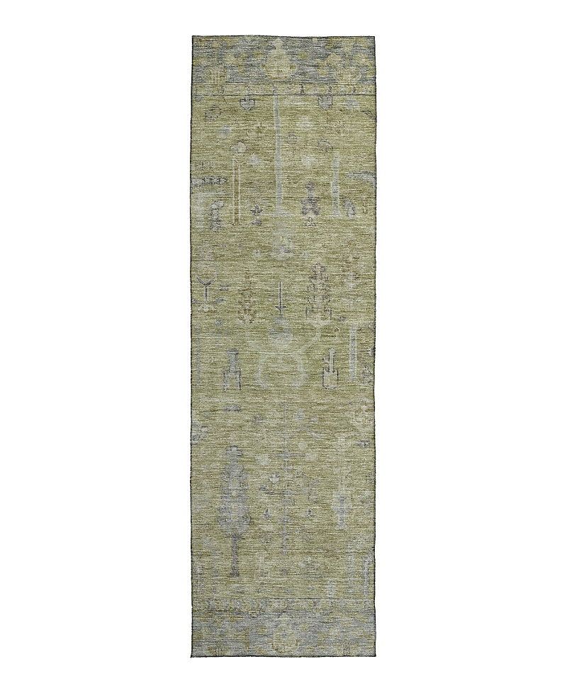 Dalyn Rug Company Solace Washable Sl11 Runner Area Rug 2'3 X 7'6 In Green