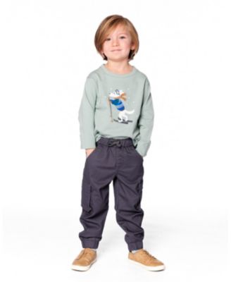 Boys' Twill Jogger Cargo Pants - Little Kid