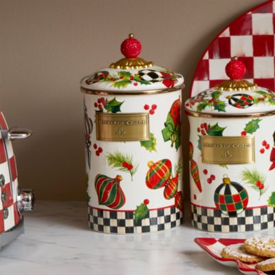 Deck the Halls Large Canister