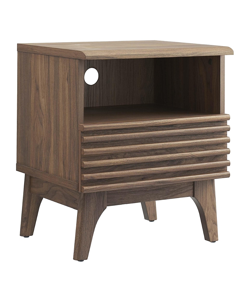 Modway Render Nightstand In Brown