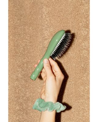 N.02 The Small Essential Care & Detangling Hair Brush - Almond Green