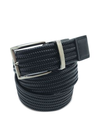 Men's Braided Leather Belt
