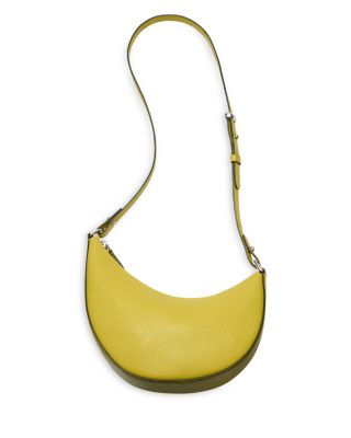 Duo Pebbled Leather Crossbody