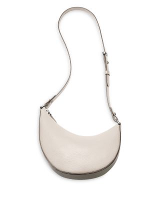 Duo Pebbled Leather Crossbody