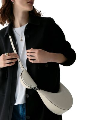 Duo Pebbled Leather Crossbody