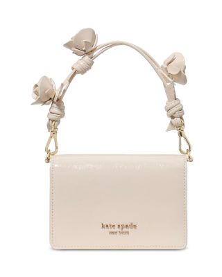 kate spade new york - Natasha Patent Leather Rose Strap Mini Bag