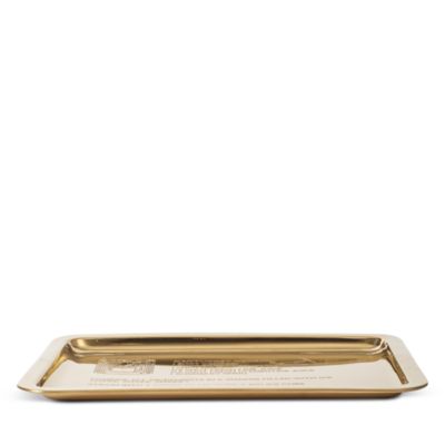 Nantucket Negroni Brass Finish Tray
